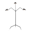 Risley 81.5 High 3 Light Floor Lamp Matte Black 81.5 Inch H