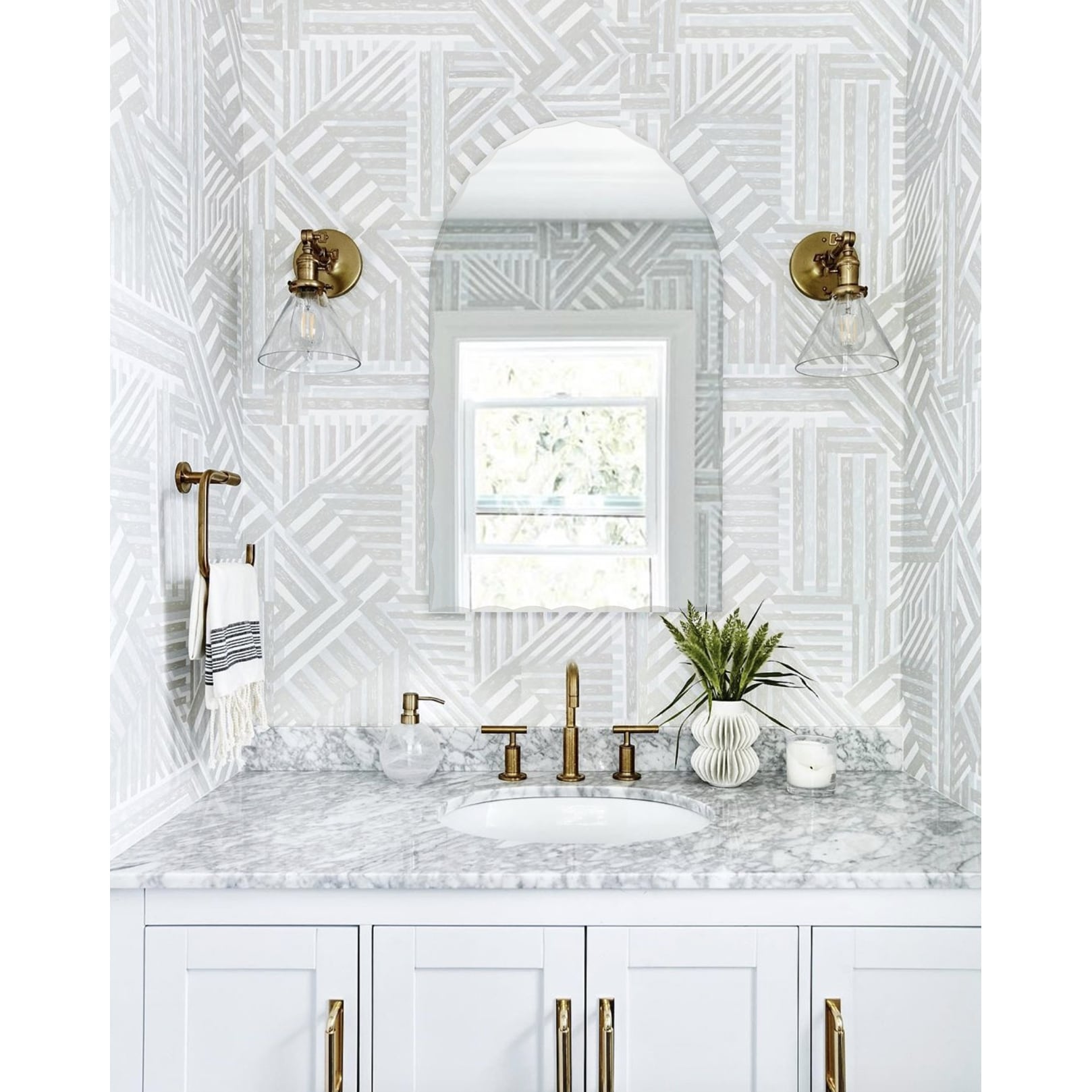Rita Modern Bathroom Mirror
