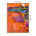 River Runs Through I By Dorothy Fagan Framed Canvas Wall Art Print
