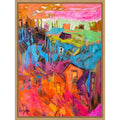 River Runs Through Ii By Dorothy Fagan Framed Canvas Wall Art Print
