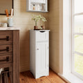 Ashland Slim Cabinet With Drawer White