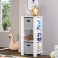 Riverridge Kids Cubby Storage Tower With Bookshelves With Optional Bins