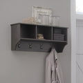Riverridge Wall Shelf With Cubbies And Hooks