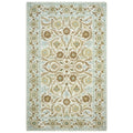 Rizzy Home Ashlyn Border Traditional Blue Ivory Area Rug Size 9X12 Big