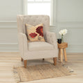 Rizzy Home 18 Inch Floral Throw Pillow