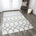 Rizzy Home Caterine Collection Beige And Khaki Area Rug 9 X 12