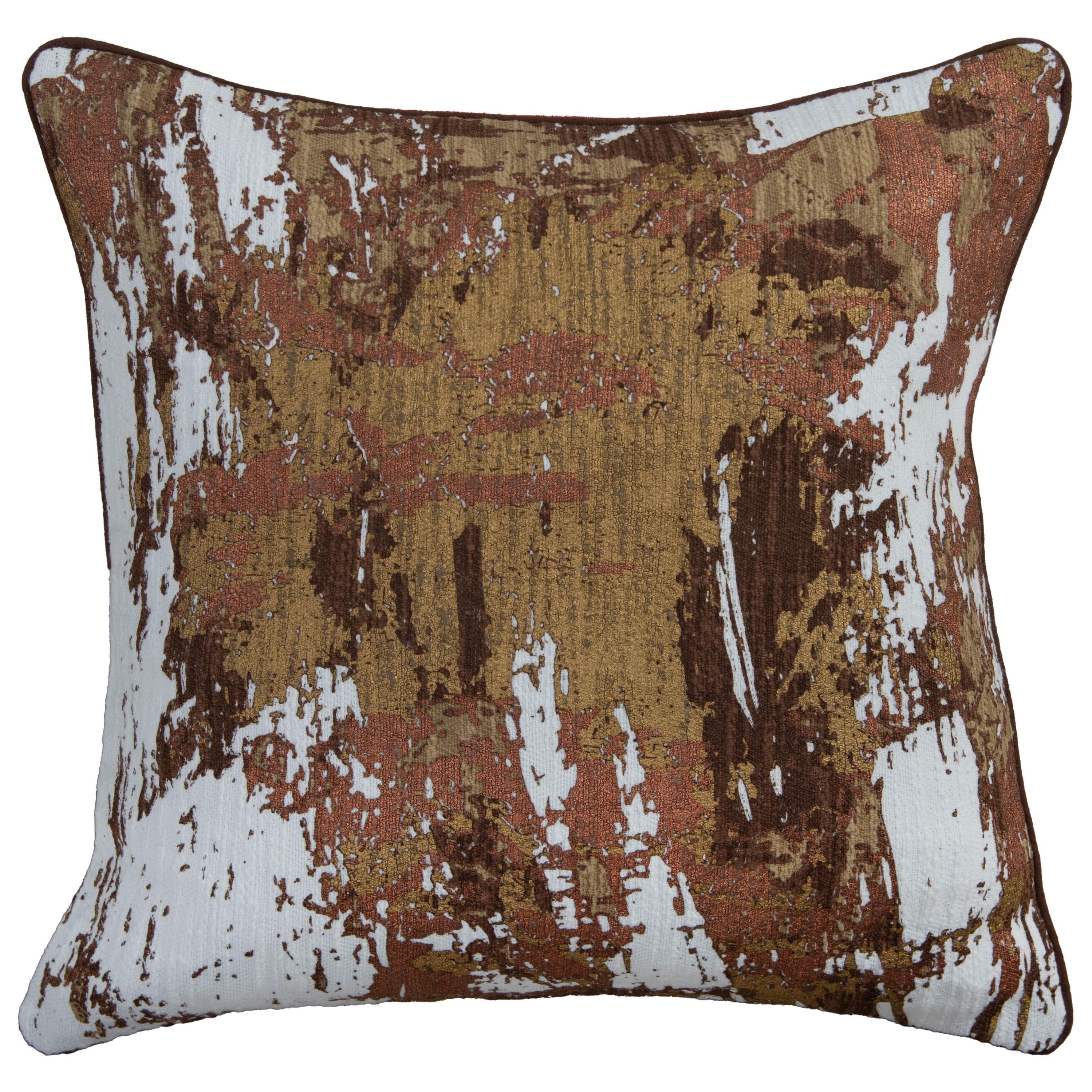 Donny Osmond By Rizzy Home Grey Abstract Decorative Pillow 20 X 20