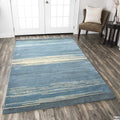 Rizzy Home Mojave Collection Stripe Rug