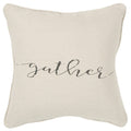 Rizzy Home Sentiment Natural Decorative Poly Filled Pillow 20 X20
