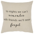 Rizzy Home Sentiment Natural Decorative Poly Filled Pillow 20 X20