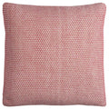 Rizzy Home Solid Red Cotton Textured Decorative Throw Pillow