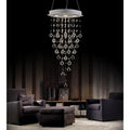 Silver Orchid Cook 3 Light Chandelier With Chrome Finish