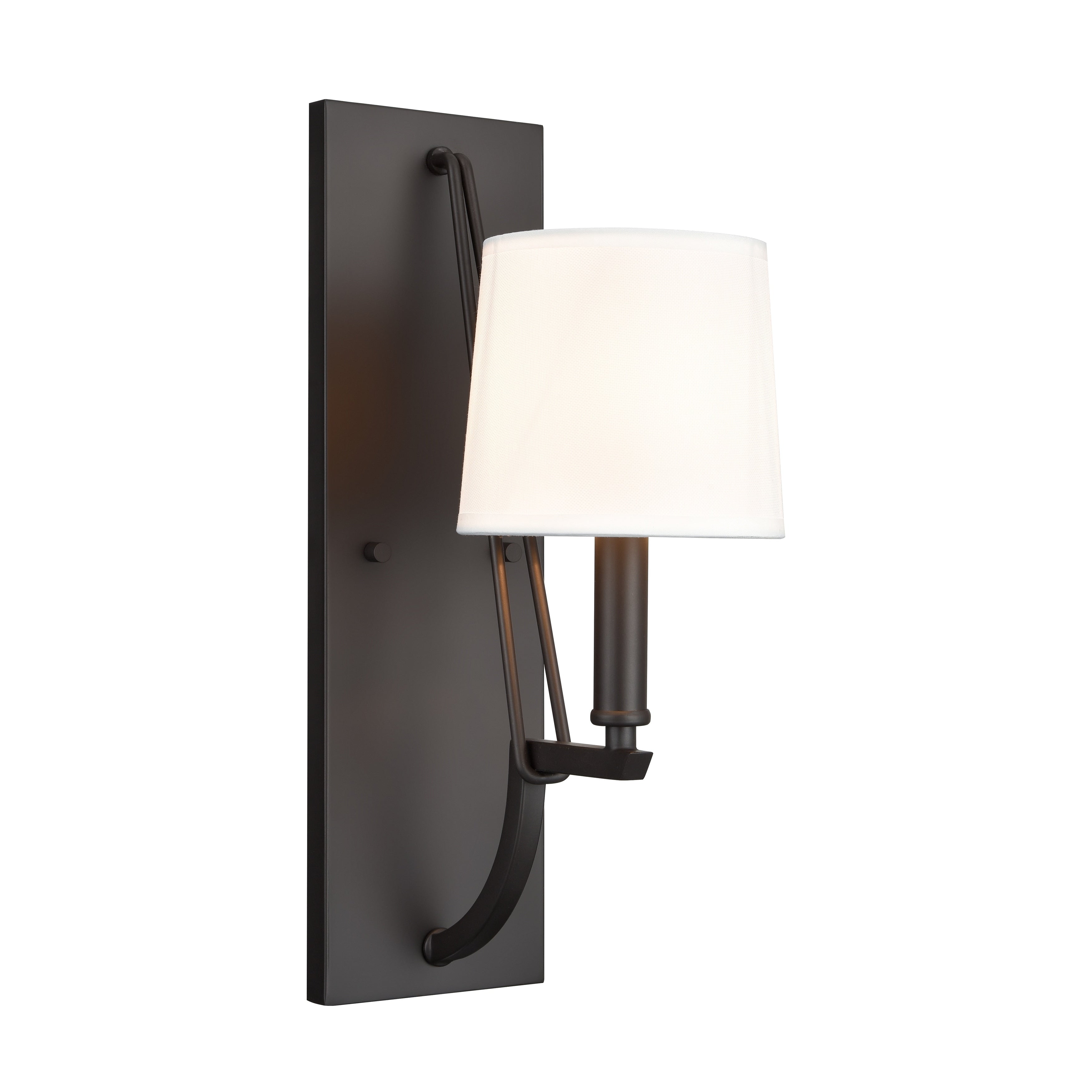 Robinson 16 High 1 Light Sconce Matte Black 16 Inch Tall
