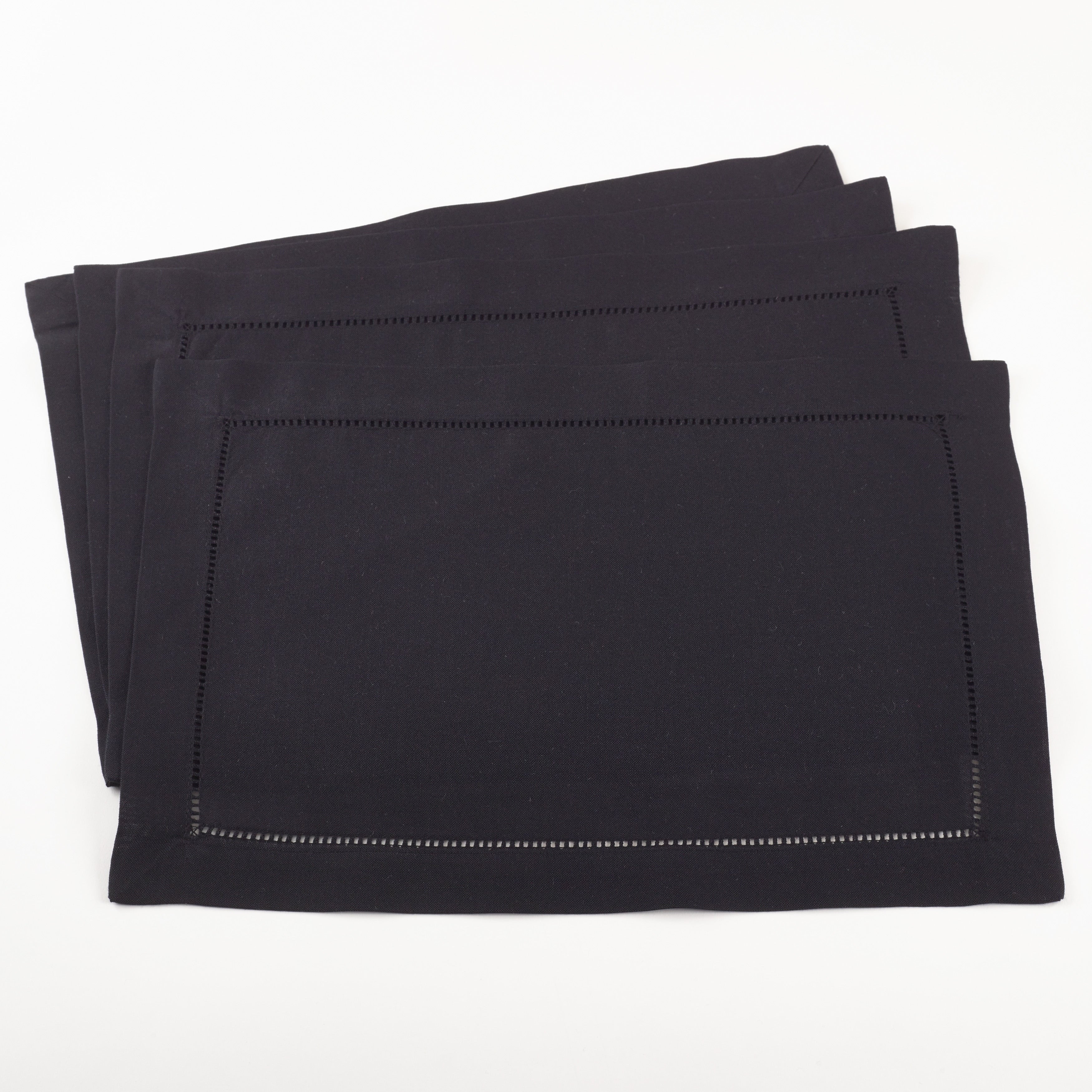 Rochester Collection Hemstitch Placemat Set Of 4