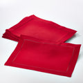 Rochester Collection Placemat With Hemstitched Border Set Of 12