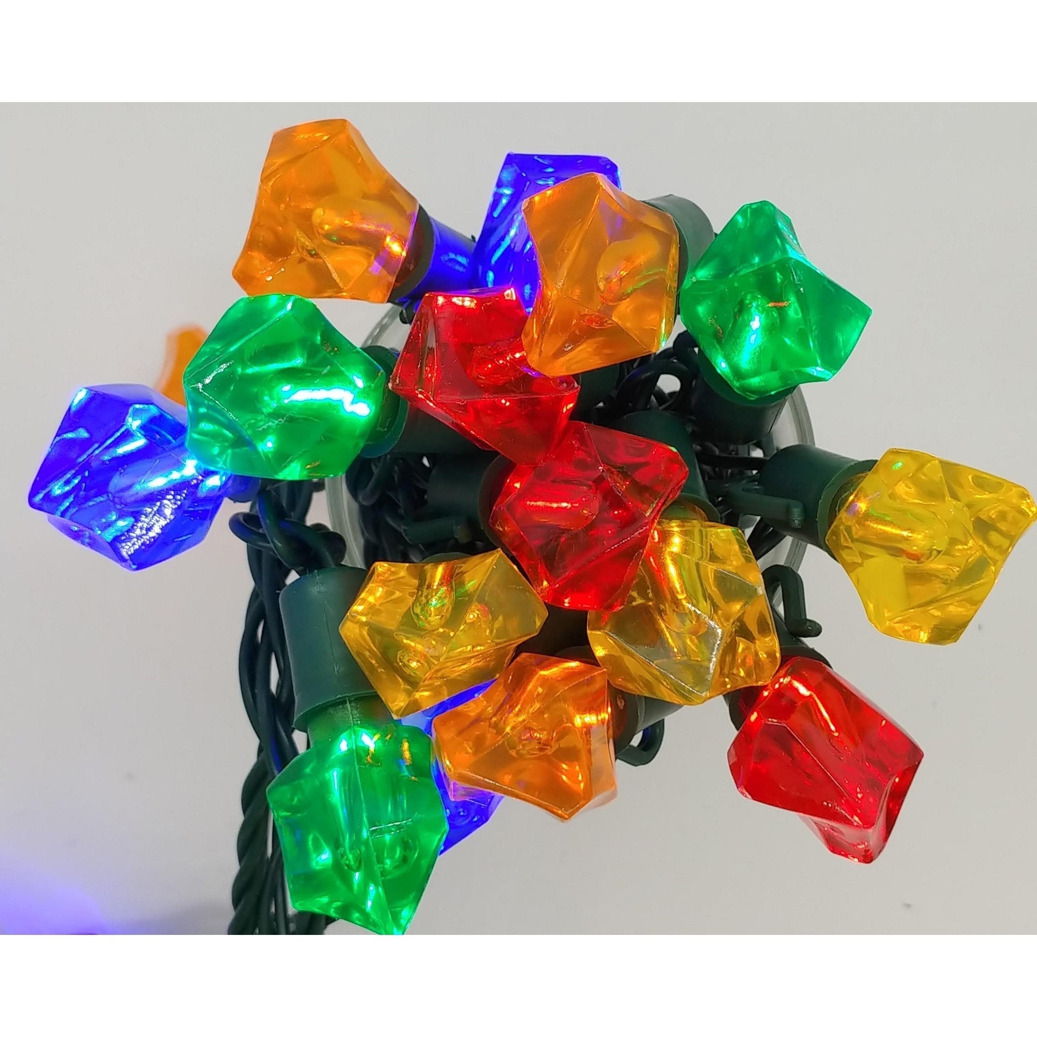 Rock Multi Red Blue Yellow Orange Green Led Light String