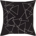 Roland Modern 18 Inch Poly Or Feather Down Filled Throw Pillow