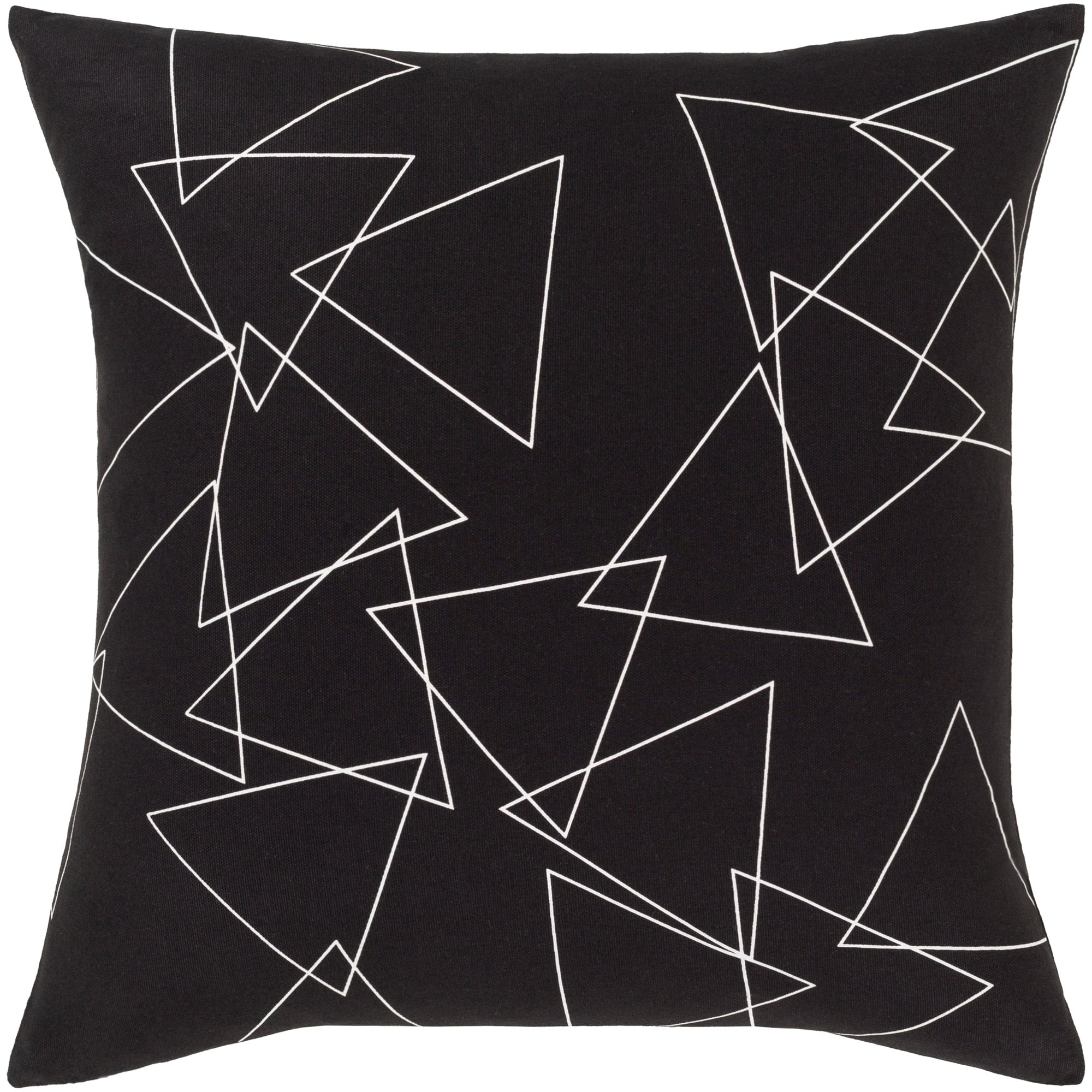 Roland Modern 18 Inch Poly Or Feather Down Filled Throw Pillow