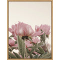 Romantic Nostalgia Peony Floral Blossoms By Stephanie Klatt Framed Canvas Wall Art