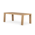 Romo Dining Table Light Oak Resin 84W X 41D X 30H