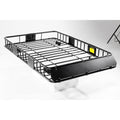 Roof Rack Basket Rooftop Steel Rack Cargo Carrier With 250 Lbs Capacity Extension Black Car Top Luggage Holder 64 Universal