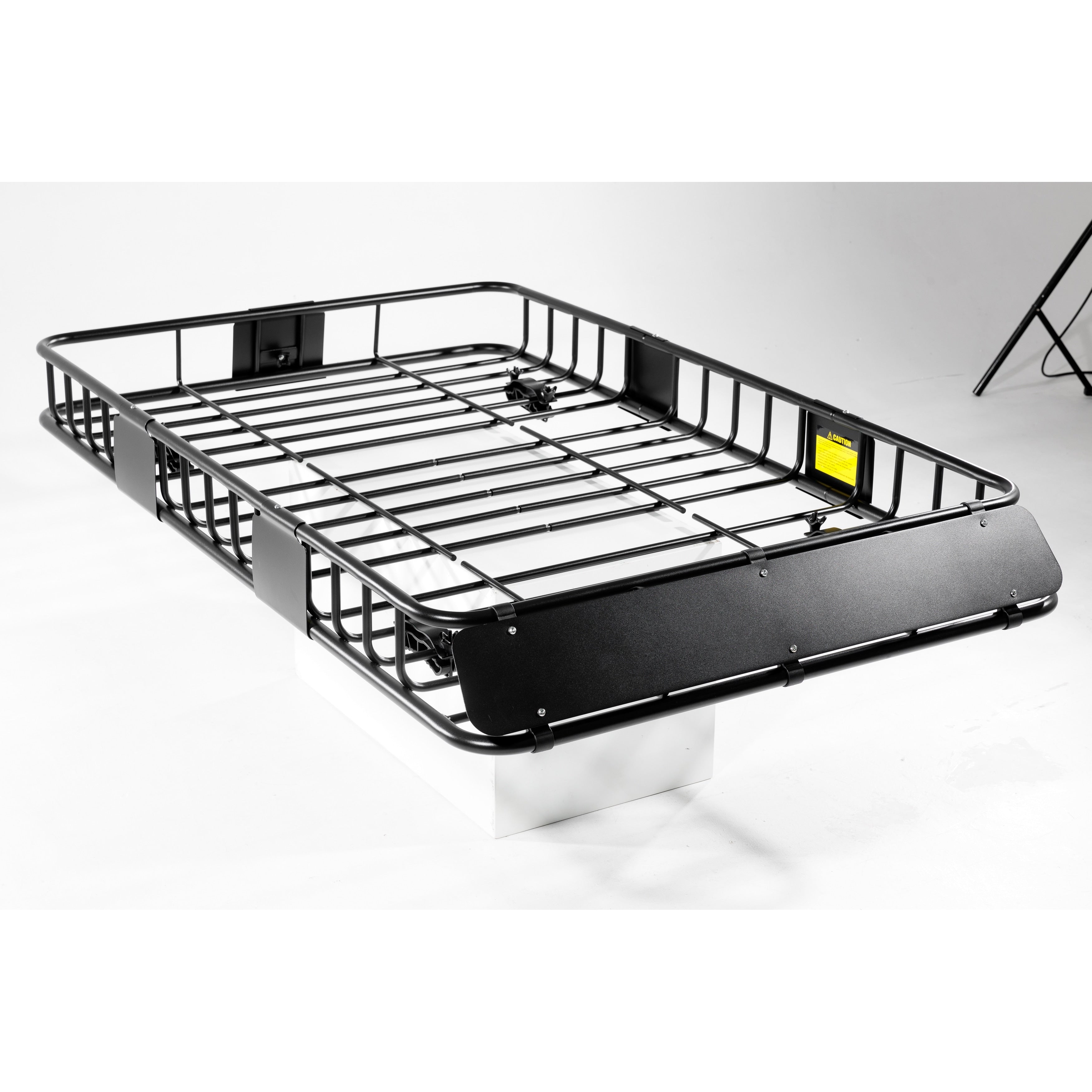 Roof Rack Basket Rooftop Steel Rack Cargo Carrier With 250 Lbs Capacity Extension Black Car Top Luggage Holder 64 Universal