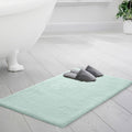 Roomfitters 24X72 Bath Rug Green Spa Quality Heavy Weight Bathroom Carpet Soft High Pile Absorbent Quick Dry Non Skid Rug
