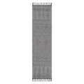 Roomfitters 2X8 Machine Washable Boho Vintage Area Rug Non Slip Pet Friendly Indoor Living Room Decor Carpet White