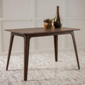 Roomfitters 47 Rectangular Dining Table With Solid Rubberwood Legs And Scratch Resistant Top