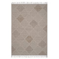 Roomfitters 4X6 Machine Washable Boho Vintage Area Rug Non Slip Pet Friendly Indoor Living Room Decor Carpet Cream 4 X 6