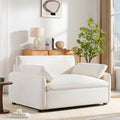 Roomfitters 50 Oversized Chenille Accent Chair Wide Deep Seat Single Sofa Modern Upholstered Lounge Chair With Pillows