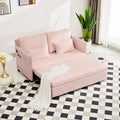 Roomfitters 55 Modern Corduroy Sofa Bed With Pull Out Sleeper Design Modular Daybed With Storage Pocket Pillows