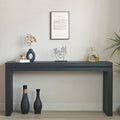 Roomfitters 64 Inch Modern Wood Console Table With Beaded Trim Entryway Accent