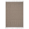 Roomfitters 6X9 Machine Washable Boho Vintage Area Rug Non Slip Pet Friendly Indoor Living Room Decor Carpet Natural