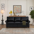 Roomfitters 81 Modern 3 Seater Sofa With Nailhead Trim Comfortable Upholstered Triple Couch With Rolled Arms