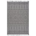 Roomfitters 8X10 Machine Washable Boho Vintage Area Rug Non Slip Pet Friendly Indoor Living Room Decor Carpet White 8 X 9
