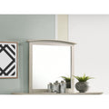 Roomfitters Elegant Wall Mirror Arched Dresser Mirror High Clarity Vanity Mirror Champagne Finish