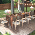 Roomfitters Extendable Console Table To Dining Space Saving Wooden Transformer Desk Kitchen Dinner Furniture Walnut