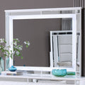 Roomfitters Livorno Silver Champagne Led Dresser Mirror Mirrored Accent Wall Mirror Modern Glam High Clarity Vanity
