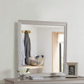 Roomfitters Lorana Silver Champagne Traditional Dresser Mirror Architectural Wood Frame High Clarity Shaped Vanity