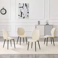 Roomfitters White Pu Leather Dining Chairs Black Metal Leg Diamond Quilted Upholstery Set Of 4 Side Chairs Set Of 4