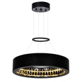 Strick Bolton Mehta Matte Black Led Chandelier