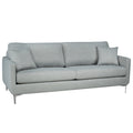 Rose Mid Century Modern Grey Fabric Sofa