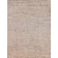 Roset Handloomed Bamboo Silk Beige Blue Area Rug 12 X 15