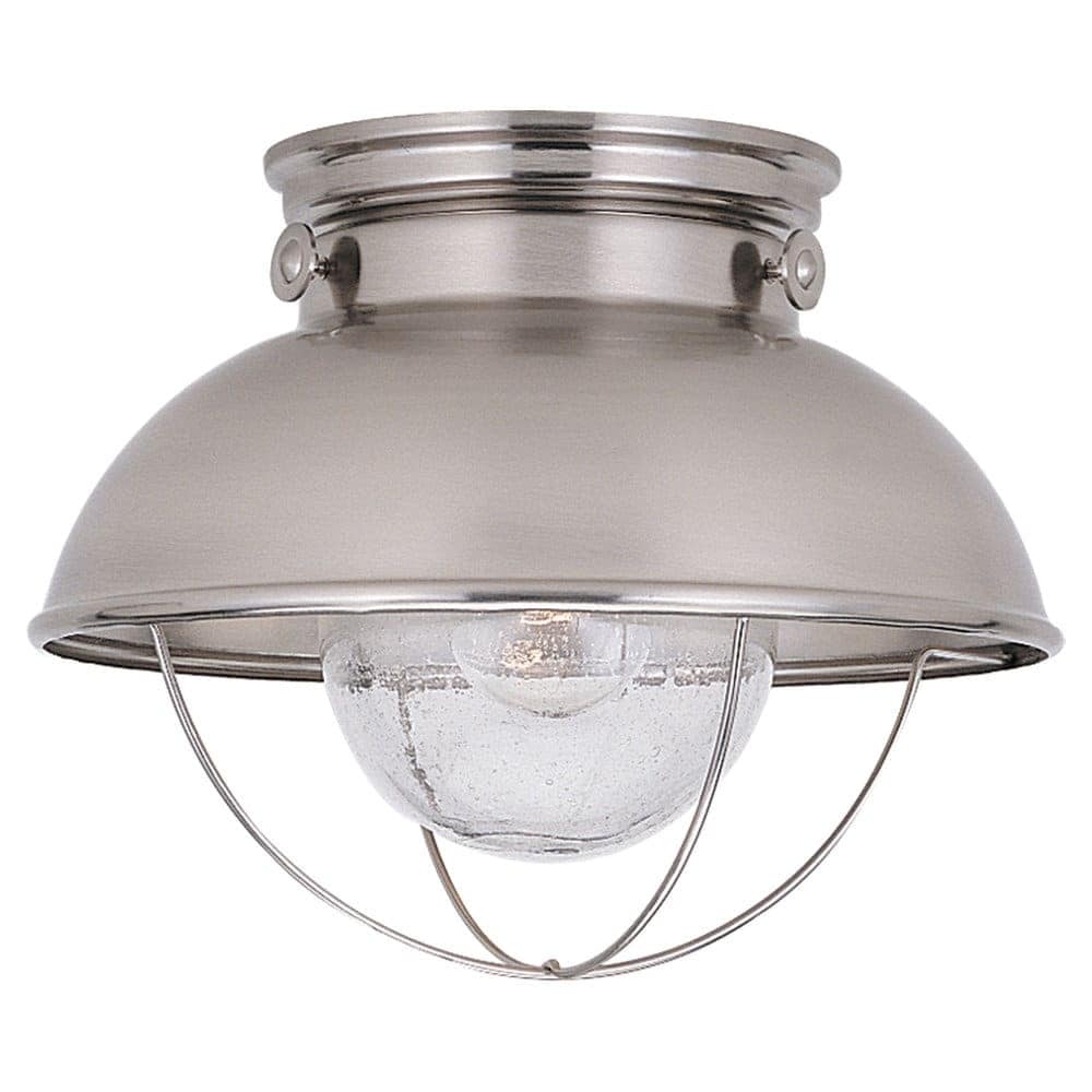 Roseto Calhoun Single Light 11 Wide Flush Mount Lantern Outdoor