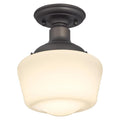 Roseto Chilliwack Single Light 7 Wide Semi Flush Drum Ceiling Fixture