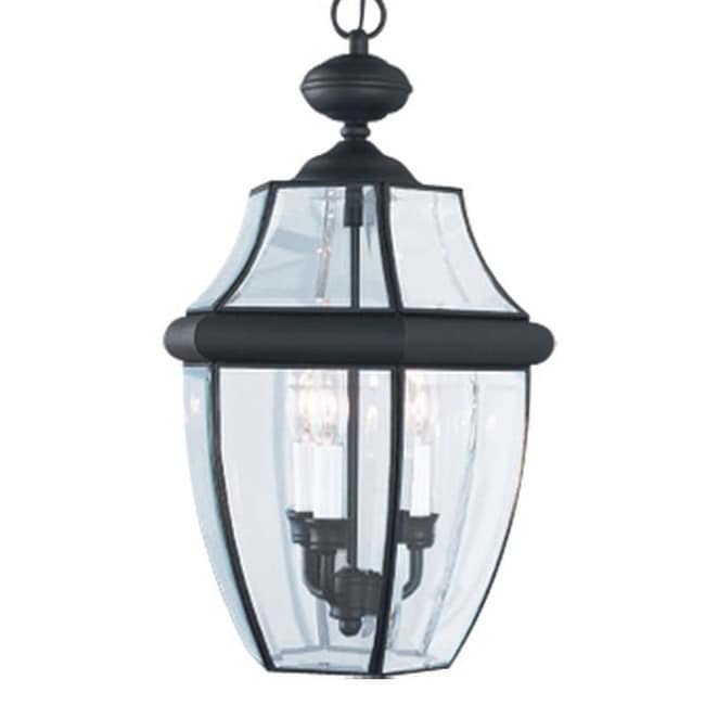 Roseto Coles 3 Light 12 Wide Outdoor Taper Candle Full Sized Pendant