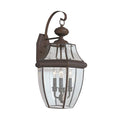 Roseto Coles 3 Light 23 Tall Outdoor Wall Sconce
