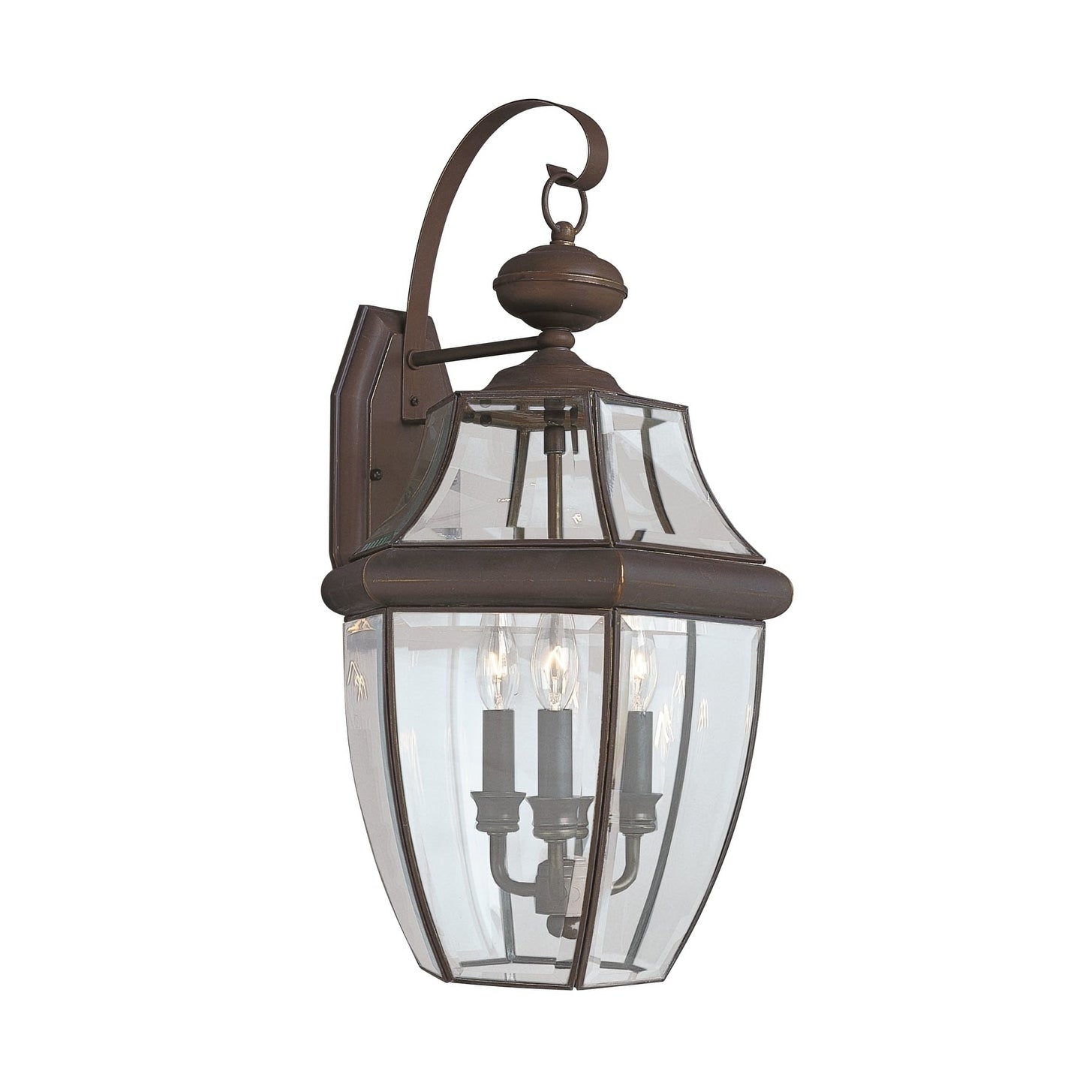Roseto Coles 3 Light 23 Tall Outdoor Wall Sconce