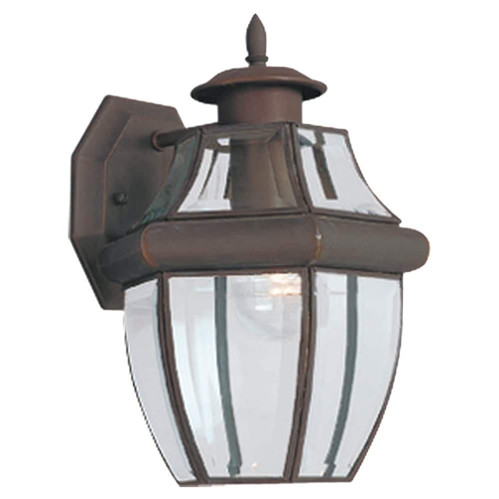 Roseto Coles Single Light 12 Tall Outdoor Wall Sconce